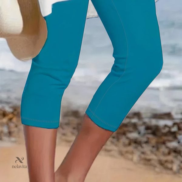 Pantalon de sport coupe courte, grande taille