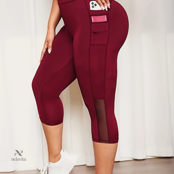 Legging Taille Haute Adapté aux Silhouettes Generous