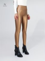 Leggings sculptants en simili cuir