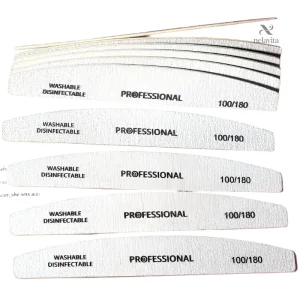 Limes à Ongles Professionnelles 100/180 pour manucure