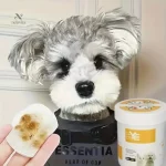 Lingettes pour éliminer saletés autour des yeux des animaux