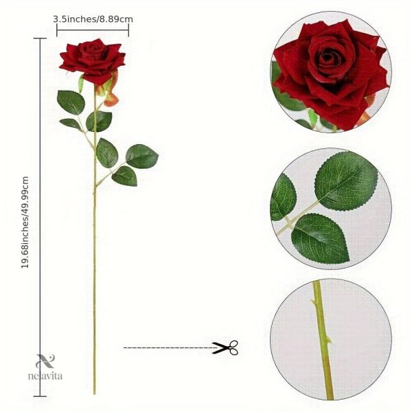 Fleurs durables, 10 roses artificielles pour embellir