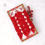 Mini Nœuds de Noël colorés pour embellir vos créations