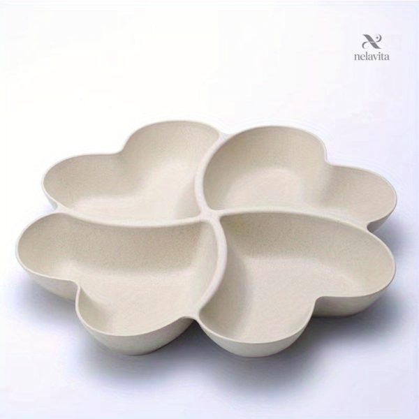 Idéal pour réceptions : assiettes à compartiment polyvalentes