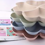 Assiettes pour servir fruits et bonbons lors d'événements
