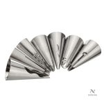 Douilles en inox pour décorer gâteaux et desserts