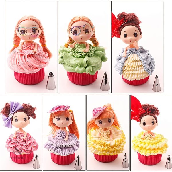 Douilles inox pour une finition parfaite des desserts