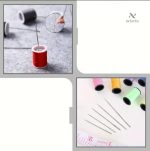 Collection d'aiguilles en acier pour la couture artisanale