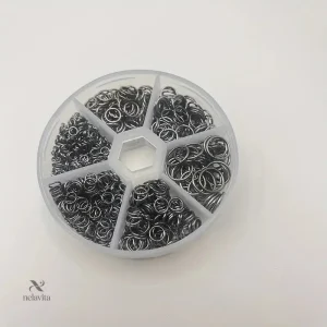 Lot d’Anneaux de Jonction en Métal – Accessoires de Bricolage pour la Création et Réparation de Bijoux