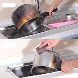Lot d'éponges anti-rouille pour un nettoyage efficace