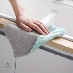 Lot de 10 chiffons de cuisine en microfibres absorbantes