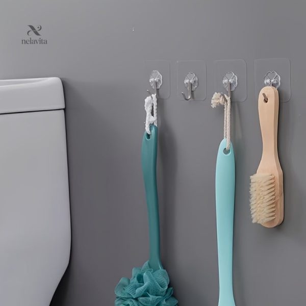 Lot de 10 crochets sans trace pour une organisation pratique