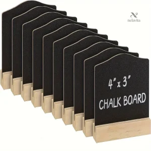 Mini ardoises de table réutilisables pour décoration de classe