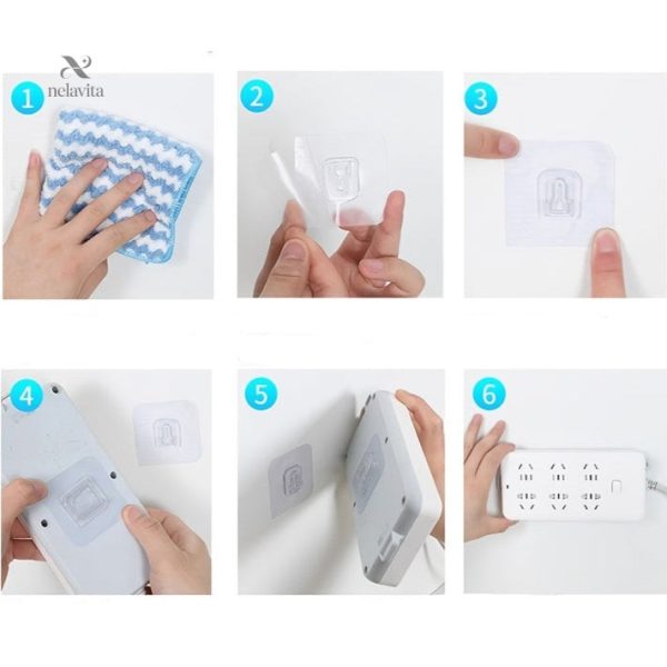 Crochets adhésifs polyvalents pour tous vos besoins de rangement