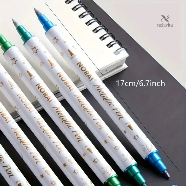 lot-de-10-stylos-metalliques-colores-marqueurs-paillettes-5tt7l1-1 Stylos métalliques colorés pour le scrapbooking et le DIY