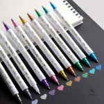 Stylos colorés à paillettes pour personnaliser vos projets