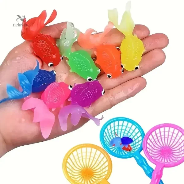 lot-de-12-mini-poissons-en-plastique-souple-jouets-de-bai-y853wb-1 Mini poissons en plastique souple pour jouets de bain