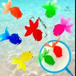 Jouets de piscine en plastique souple pour le divertissement