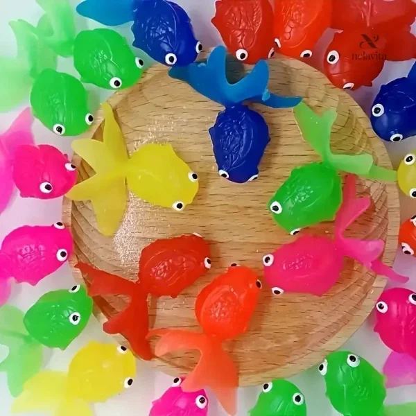 Poissons en plastique pour baignade et jeux d'extérieur