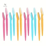 Lot de 12 Rasoirs pour le visage femme, lames douces