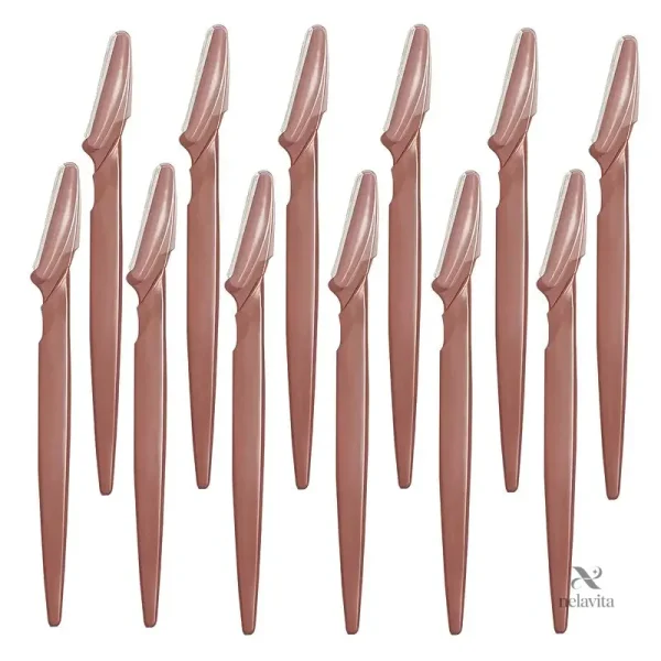 lot-de-12-rasoirs-visage-femme-lames-fines-pour-sourcils-wm2w04-1 Rasoirs visage femme