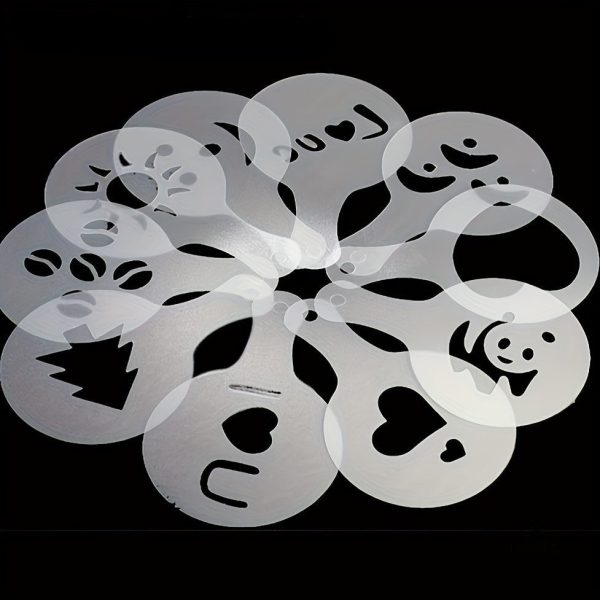 Accessoires de décoration pour mousse de lait