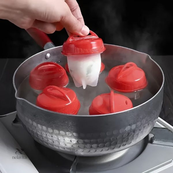 Cuisoires Œufs Pochés Silicone Antiadhésifs
