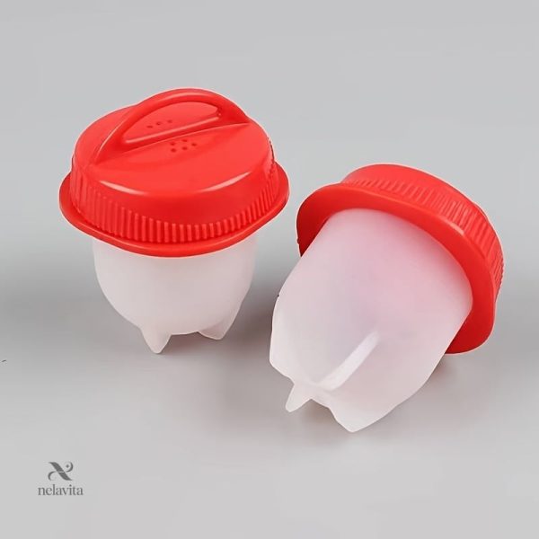 Lot de 2 Cuisoires pour œufs pochés en silicone