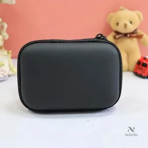 Lot de 2 Étuis Rigides de Rangement – Compact, Résistant et Coloré pour Accessoires Électroniques, Écouteurs ou Câbles