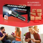 Lampes torches rechargeables pour une lumière intense et pratique
