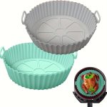 Silicone durable pour cuisson à l'air, lot de 2