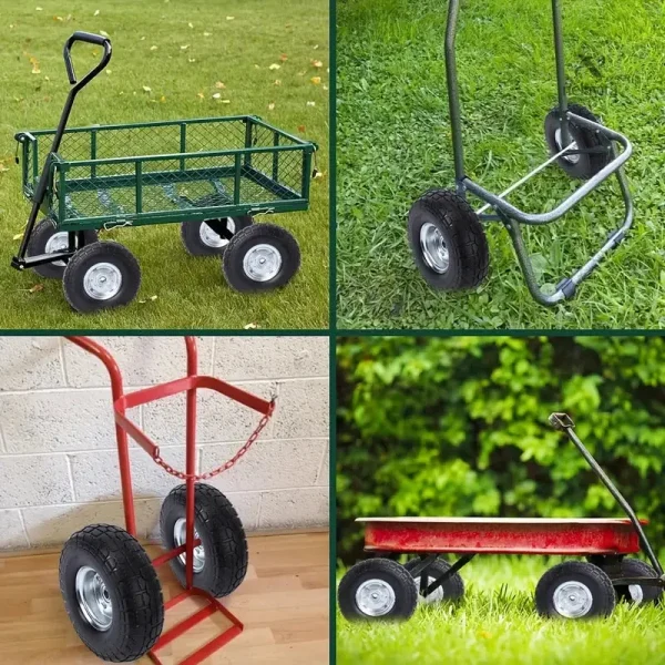 Pneus robustes pour remorques et équipements de jardin