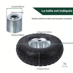 Jantes métalliques adaptées aux chariots et remorques