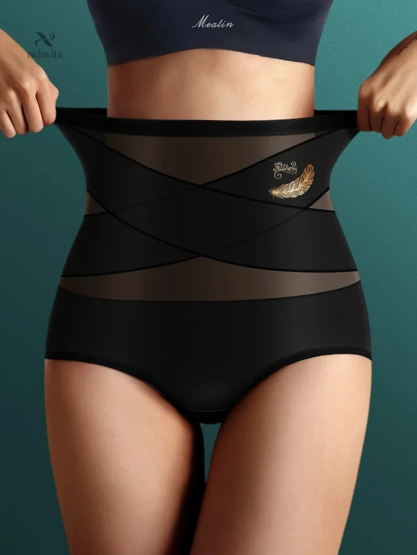 lot-de-2-shorty-gainant-femme-taille-haute-avec-tulle-cro-22ua5p-1