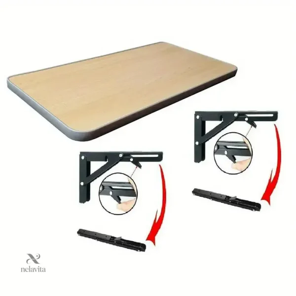lot-de-2-supports-muraux-pliables-camping-car-equerres-ra-xne8dh-1 Supports Muraux Pliables pour Camping-Car en Métal