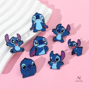 Pins Disney colorés pour vêtements et sacs d'enfants