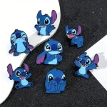 Broches dessin animé Stitch, lot coloré pour enfants