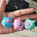 Porte-clés colorés pour enfants, parfaits pour les activités ludiques