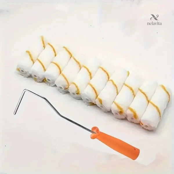 Rouleaux mousse avec manche pour angles et finitions