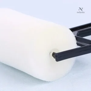 Set de rouleaux mousse pour travaux de peinture minutieux