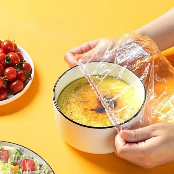 Protection fraîcheur avec 300 films alimentaires pratiques
