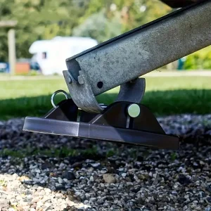 Lot de 4 Cales de Roue Camping-Car – Accessoires Antidérapants pour Stabilisation et Sécurité du Véhicule