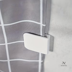 Clips de maintien pour rideaux de douche, anti-éclaboussures