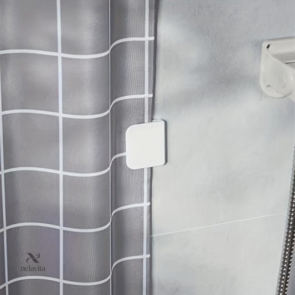 Clips rideau de douche, ensemble pratique pour éviter les éclaboussures