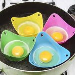 Cuisoires œufs pochés en silicone anti-adhésif