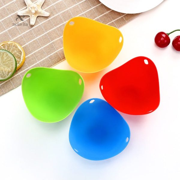 Ustensiles de cuisine en silicone pour œufs pochés savoureux
