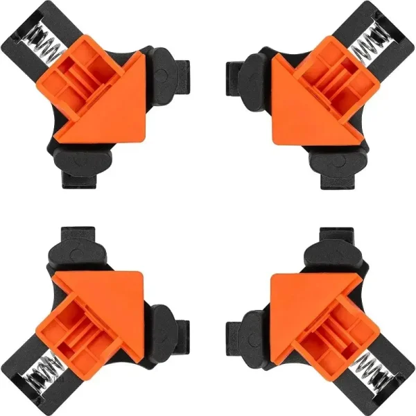 lot-de-4-pinces-d-angle-a-ressort-outil-de-serrage-90-pou-x4ticg-1 Lot de 4 pinces d'angle à ressort pour menuiserie