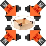 Outil de serrage 90° pour assemblage de projets en bois