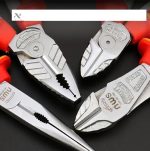 Outils manuels avec manches bicolores pour électriciens