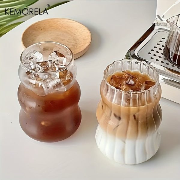 Ensemble de 4 verres design pour servir vos boissons préférées